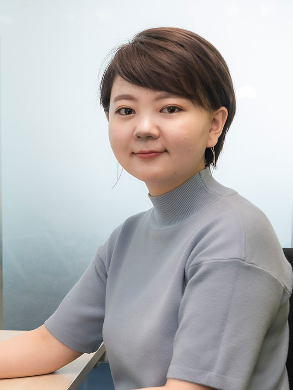 女性社員からのメッセージ