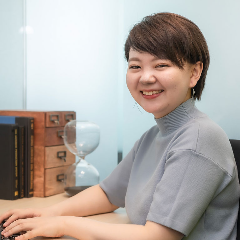 女性社員からのメッセージ